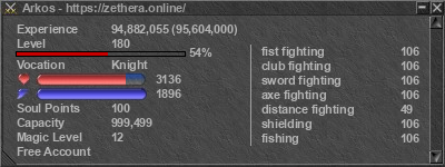 Signature for player Arkos